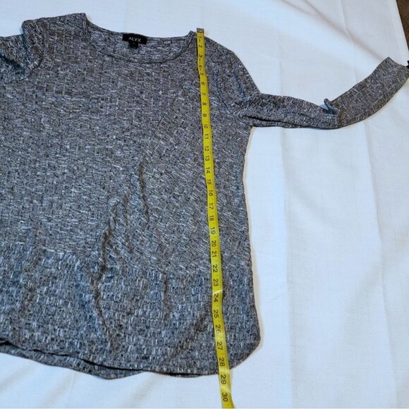 ALYX Gray Fall Shaker Long Sleeve Tunic Top Size Medium - Picture 8 of 11